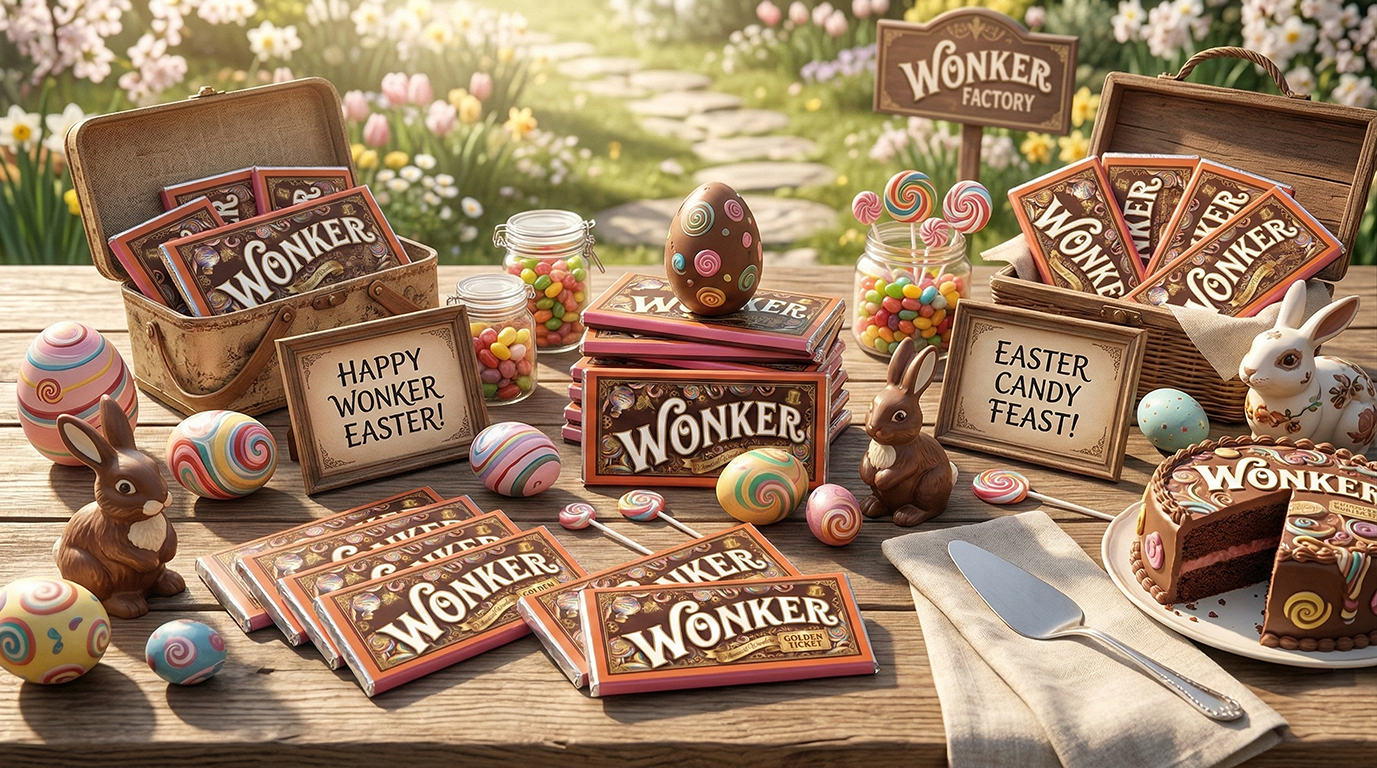 Wonka themed decorations